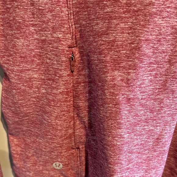 Lululemon Athletica Maroon Heathered Top - Picture 4 of 7